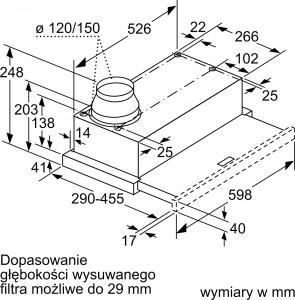 Okap Siemens LI64MA531 7