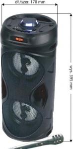 Głośnik Manta SPK815 czarny 2