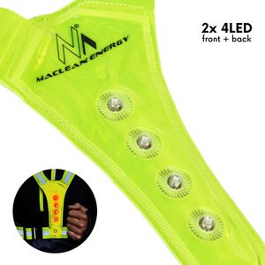 Maclean Szelki LED dla biegaczy MCE425 4