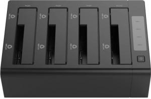 Stacja dokująca Orico 2.5"/3.5" SATA - USB 3.2 Gen 1 (6648US3-C-V1-EU-BK-B) 2