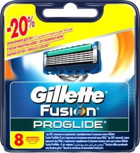 Gillette GILLETTE FUSION PROGLIDE MANUAL WKŁADY (8 SZT) 1