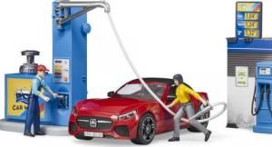 Bruder BRUDER bworld petrol station with washing area - 62111 2