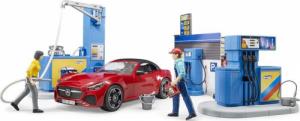 Bruder BRUDER bworld petrol station with washing area - 62111 4