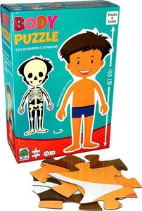 Barbo Toys Gigantyczne puzzle Moje ciało Chłopiec 26el 1
