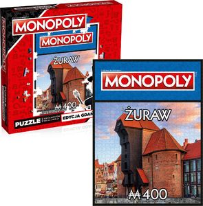 Winning Moves Puzzle 1000 Monopoly Gdańsk Żuraw 1