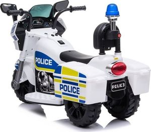 Lean Cars LEAN CARS Motor na akumulator Policja TR1912 Biały 4