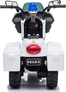 Lean Cars LEAN CARS Motor na akumulator Policja TR1912 Biały 5