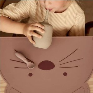 Nuuroo nuuroo - podkładka silikonowa na stół dla dzieci Woodrose 3