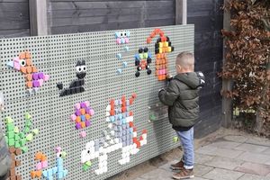 Masterkidz MASTERKIDZ Zestaw Kołeczki w kształcie figur geometrycznych 64szt do tablic STEM 7