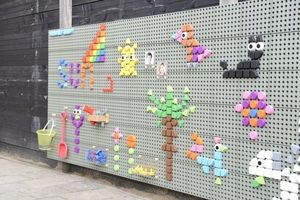 Masterkidz MASTERKIDZ Zestaw Kołeczki w kształcie figur geometrycznych 64szt do tablic STEM 8