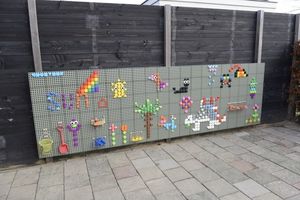 Masterkidz MASTERKIDZ Zestaw Kołeczki w kształcie figur geometrycznych 64szt do tablic STEM 10