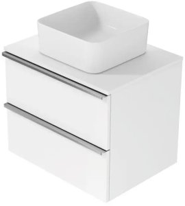 Cersanit S522-019 SZAFKA Z BLATEM VIRGO 60 BIAŁA UCHW CZARNY ZMONT. // CER.VIRGO-BLAT-60-BIAŁA-UCH-CZ 6