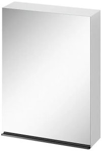 Cersanit S522-014 SZAFKA LUSTRZANA VIRGO 60 BIAŁA UCHW CZARNY ZMONT. // CER.VIRGO-LUSTRZ-60-BIA-UCH-CZ 1