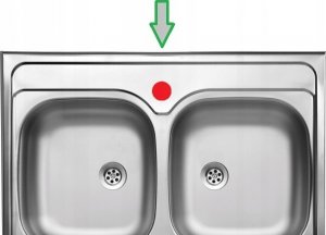 Deftrans 064-D-08036 DEFTRANS SZAFKA POD ZLEWOZMYWAK 80X60 2D0S DSM BIAŁA // DEF.064-D-08036 8