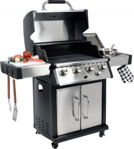 Yato YG-20013 Grill ogrodowy gazowy 17.5 kW 46 cm x 65 cm 3