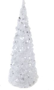 Dekoracja świąteczna Pepco Mała choinka LED, 16.5 cm Biała 2