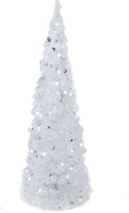 Dekoracja świąteczna Pepco Mała choinka LED, 16.5 cm Biała 3