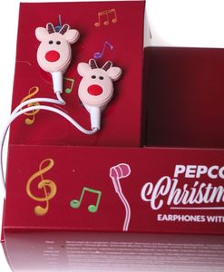Słuchawki Pepco dokanałowe świąteczne 2
