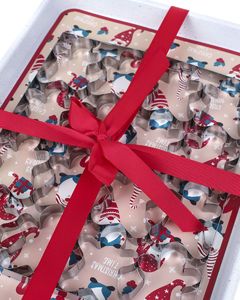 Pepco PEPCO Zestaw do pieczenia, blacha i wykrawacze do ciastek Biały 3