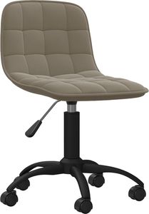 Krzesło biurowe vidaXL Jasnoszary 1