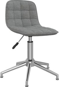 Krzesło biurowe vidaXL Jasnoszare 1
