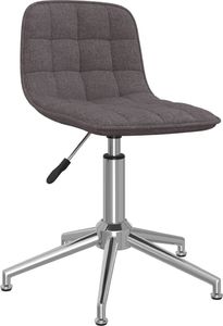Krzesło biurowe vidaXL Szaro-brązowy 1