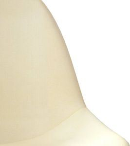 Krzesło biurowe vidaXL Kremowe 7