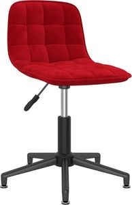 Krzesło biurowe vidaXL Ciemnoczerwony 1