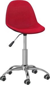 Krzesło biurowe vidaXL Czerwony 1