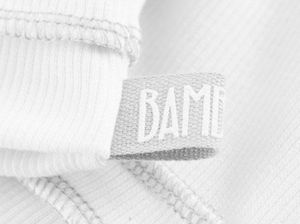 BAMBOOM Zestaw bambusowy czapeczka i skarpetki Biały 0m+ BAMBOOM 3