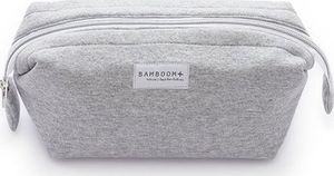 BAMBOOM Kosmetyczka bambusowa Grey melange 25x15 BAMBOOM 2