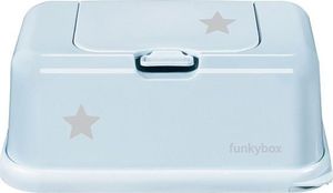 Funkybox Pojemnik na chusteczki, niebieski, gwiazdki 1