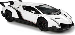 LeanToys Import LEANToys Auto Zdalnie Sterowane Lamborghini Veneno Biały 2,4 G Pilot Kierownica Dźwięk Światła 3