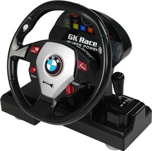 LeanToys Import LEANToys Auto Zdalnie Sterowane BMW M3 Białe 2,4 G Pilot Kierownica 1:18 Dźwięk Światła 6