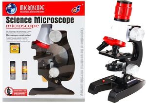 LeanToys Duży Mikroskop Dla Małego Naukowca Na Baterie 5