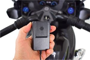 Import SUPER-TOYS MEGA MOTOR POLICYJNY NA AKUMULATOR, KOGUT, MEGAFON, MOC/BEJ8188 21