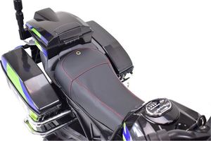 Import SUPER-TOYS MEGA MOTOR POLICYJNY NA AKUMULATOR, KOGUT, MEGAFON, MOC/BEJ8188 23