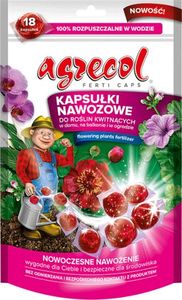 Agrecol FertiCaps Kapsułki Nawozowe Do Roślin Kwitnących 18 szt. 1