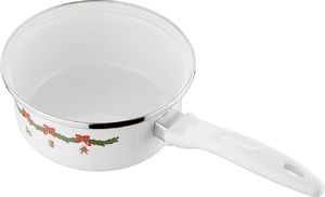 Emalia Pleszew Rondel emaliowany świąteczny Emalia Polska Pleszew Santa Love 16 cm 1,3 l 3