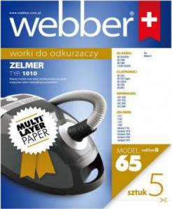 Worek do odkurzacza Webber WORKI WEBBER DO ZELMER 1010 5 SZT 1010ZELMER 1