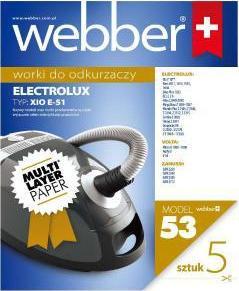Worek do odkurzacza Webber WORKI WEBBER DO ELECTROLUX E51 E51 1