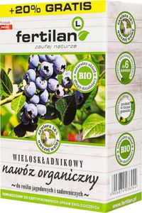 Poltop Fertilan - Nawóz Organiczny do Roślin Jagodowych i Sadowniczych 1,2 kg 1