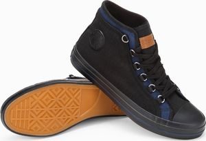 Ombre Buty męskie sneakersy T375 - czarne 42 4