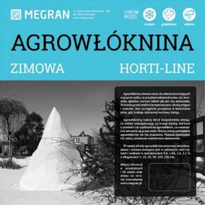 Megran Agrowłóknina zimowa HORTI-LINE - 1,6 x 10 m Megran 1