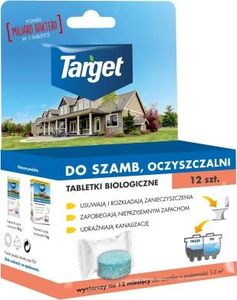 Target Tabletki Biologiczne Do Szamba i Oczyszczalni 12 szt. Target 1