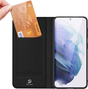 Dux Ducis Dux Ducis Skin Pro kabura etui pokrowiec z klapką Samsung Galaxy S22+ (S22 Plus) czarny 2