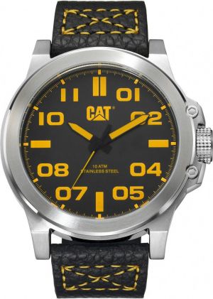 Zegarek Caterpillar Czarno-srebrno-żółty (PS.141.34.127) 1