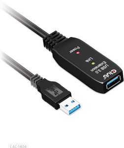 Kabel USB Club 3D USB-A - USB-A 5 m Czarny (CAC-1404) 1