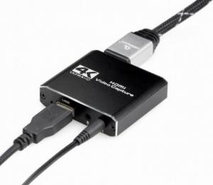 Adapter AV Gembird HDMI - HDMI czarny (UHG-4K2-01) 1