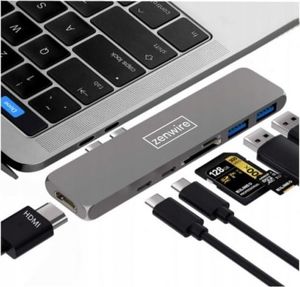 HUB USB Zenwire 2x USB-C  + 2x USB-A 3.0 (1026902325) 2